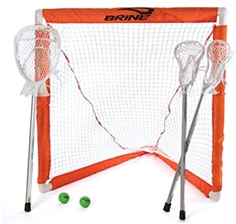Brine Mini Lacrosse Goal Set with Sticks