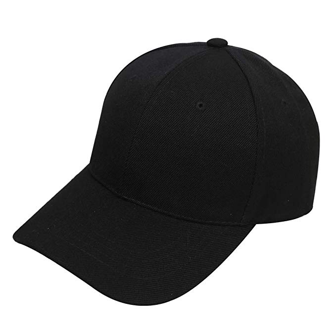 Leke Baseball Cap for Men Women - Classic Adjustable Plain Hat