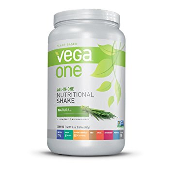 Vega One All-In-One Nutritional Shake, Natural, 1.9 lb (22 Servings)