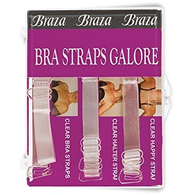 5006 Narrow Clear Straps Galore From Braza