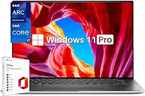 Dell 2024 Newest XPS 15 9530 Business Laptop, Microsoft Office Lifetime License & Win 11 Pro, Intel 13th Gen 10-Core i7-13620H, 15.6" FHD , 64GB DDR5, 2TB SSD, Arc Graphics A370M, Wi-Fi 6, Backlit KB