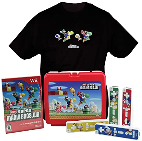 New Super Mario Bros Wii Special Edition Gift Set