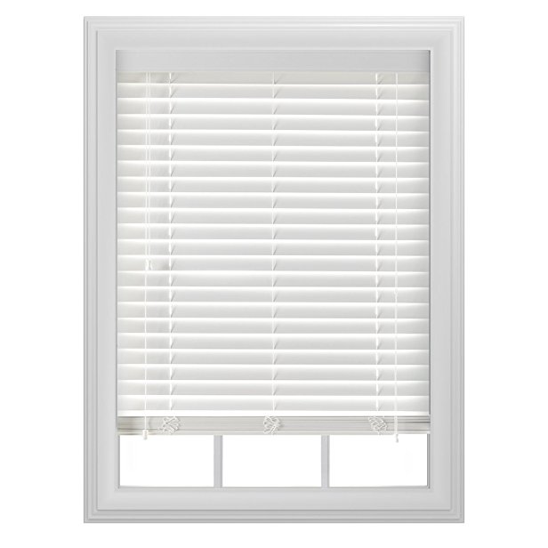 Bali Blinds 2" Faux Wood Corded, 36x64", White