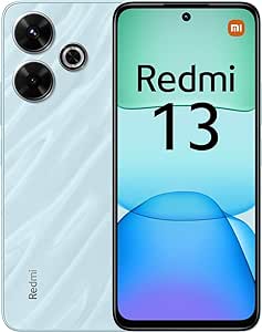 Xiaomi Redmi 13 6GB RAM 128GB ROM, procesador MediaTek Helio G91-Ultra, Camara 108MP Super-Clear, Pantalla Immersive 6.79" FHD , 33W Fast Charging, bateria 5030mAh (typ) - Ocean Blue