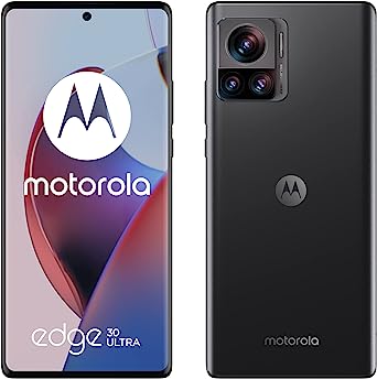 Motorola moto edge 30 ultra, all carriers (6.67" OLED 144 Hz display, 200 MP camera, Dolby Atmos, 125W TurboPower charger, wireless charging, Snapdragon 8  processor, 12/256 GB, dual SIM)