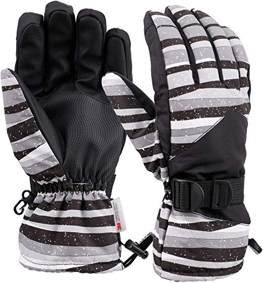 Galexia Zero Mens Womens Thinsulate Lined Waterproof Touchscreen Ski Gloves