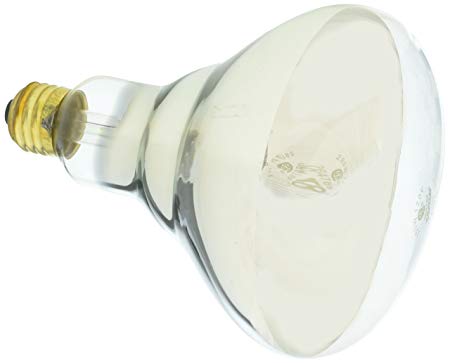 Satco Products S4999 250R40 Medium Base 1 Clear Heat Lamp