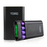 10400mAh LCD External Battery Power Bank 18650 Battery Charger Box with 2-Port 5A for iPhone 6 Plus 5S Galaxy S6 S5 Nexus 5 HTC One