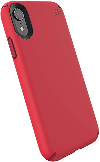 Speck Products Presidio Pro iPhone XR Case, Heartrate Red/Vermillion Red
