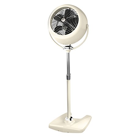 Vornado VFAN Sr. Pedestal Vintage Air Circulator, Vintage White