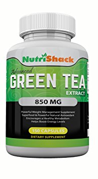 Green Tea Extract 850mg 150 Capsules *** (Not Tablets or Softgels) - Super Strength - Powerful Fat Loss Effect - Helps Shed Fat For Men & Women - Achieve Weight Loss Goals FAST - Potent Natural Antioxidant - Help Maintain a Healthy Metabolism - Safe and Effective - Best Selling Fat Loss Pills - Manufactured In The UK!