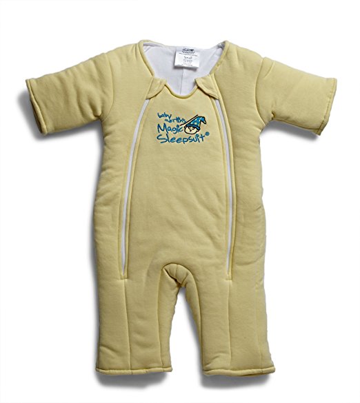 Baby Merlin's Magic Sleepsuit Cotton - Yellow - 3-6 months