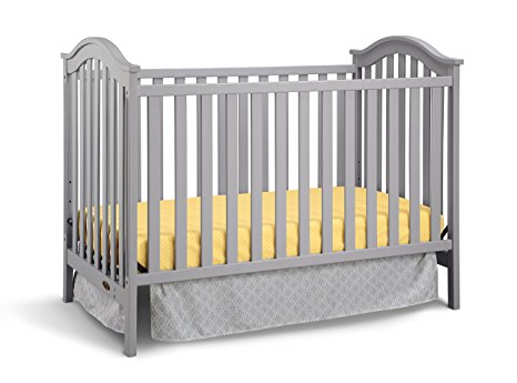 Graco Ashland Classic Convertible Crib, Pebble Gray