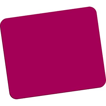 Fellowes Standard Polyester Surface Rectangle Mouse Pad – Red