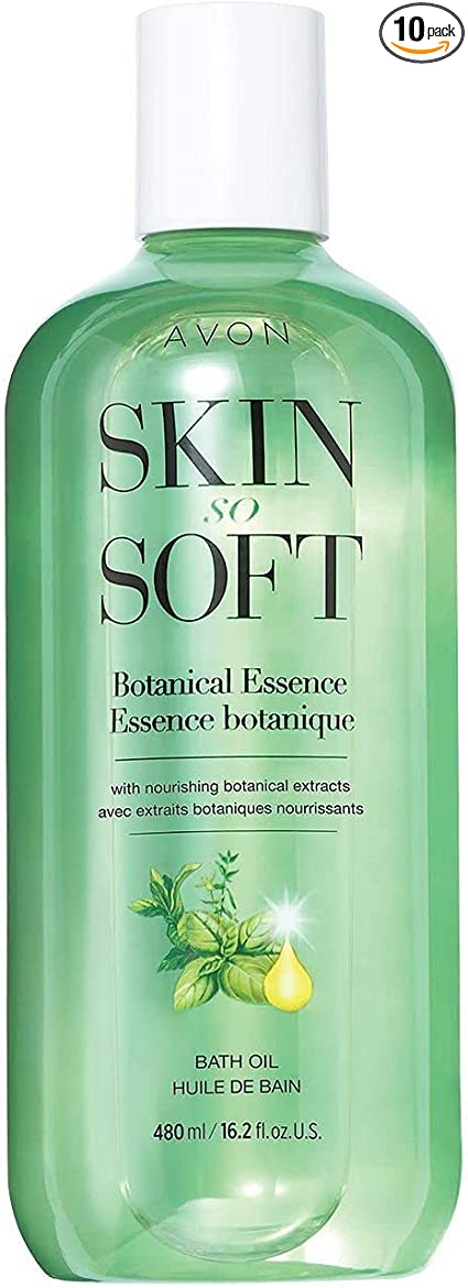 Avon Skin So Soft Botanical Essence Bath Oil, 16.2 Fl. Oz