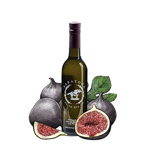 Saratoga Olive Oil Company Fig Dark Balsamic Vinegar 375ml (12.7oz)