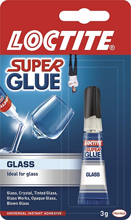 Loctite Super Glue Tube for Glass - 3 ml