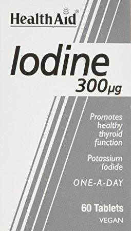 HealthAid Iodine 300mcg 60 Vegan Tablets