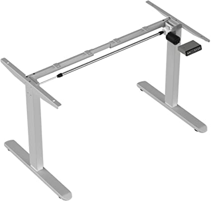 AnthroDesk Standing Desk Starter Set (Grey (Up/Down Controller))