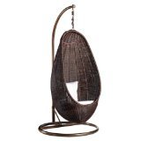 Fine Mod Rattan Hanging Chair with Stand