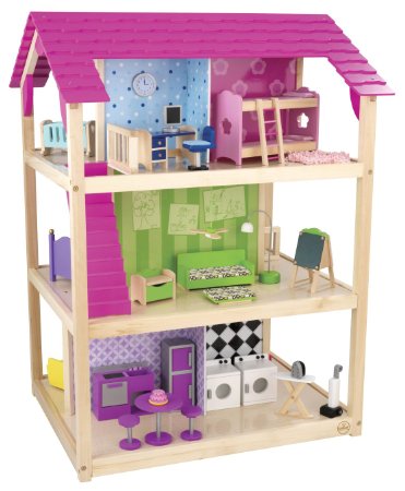 KidKraft So Chic Dollhouse with Furniture