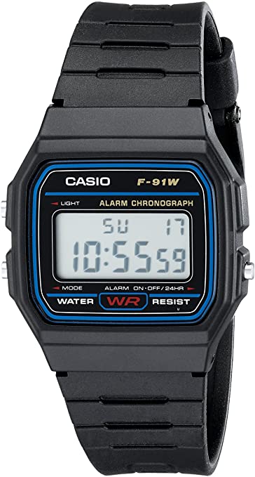 Casio F91W-1 Classic Resin Strap Digital Sport Watch