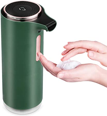 Automatic Touchless Soap Dispenser, 1:3water mix up 250ml/8.5Oz Soap Dispenser with Motion Sensor,Hand Sanitizer Dispenser Automatic,Foaming Soap Dispenser for Bathroom,Kitchen,Office,School, Hospital,Home