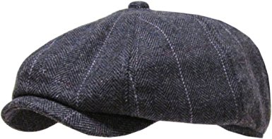 KBETHOS Men's Applejack Ascot Gatsby newsboy IVY Cabbie Hat Casual & Dress Style