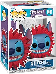 Funko Pop! Disney: Stitch Costume - Simba - Lilo and Stitch - Figura de Vinilo Coleccionable - Idea de Regalo- Mercancia Oficial - Juguetes para Niños y Adultos - Movies Fans