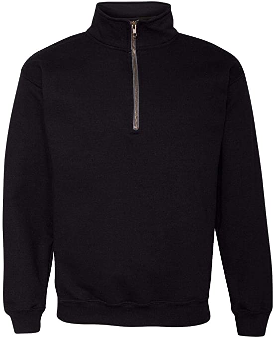 Gildan mens Fleece Quarter-zip Cadet Collar Sweatshirt, Style G18800