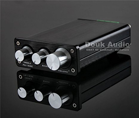 Mini TA2024 Digital Amplifier XR1075BBE Tone Control Treble& Bass HiFi Audio Amp