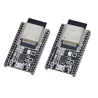 HiLetgo 2pcs ESP32-DevKitC ESP32-WROOM-32D Core Board ESP32 ESP-32 ESP-WROOM-32D Development Board for Arduino