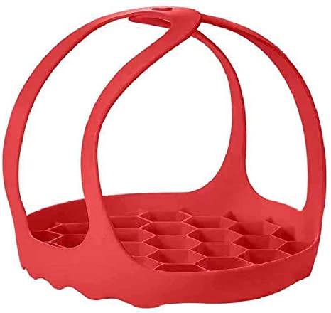Auch Pressure Cooker Accessories Bake Ware Silicone Sling - Fits 6 QT, 8 Quart Instant Pot and Other Pressure Cookers