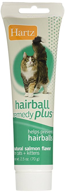 Hartz Hairball Remedy Plus Paste for Cats and Kittens, 2.5 Oz.