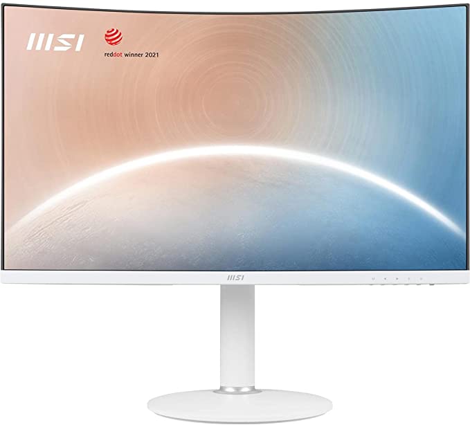 MSI Full FHD Anti-Glare 5ms 1920 x 1080 75Hz Refresh Rate FHD 1500R 27” Monitor (Modern MD271CPW)