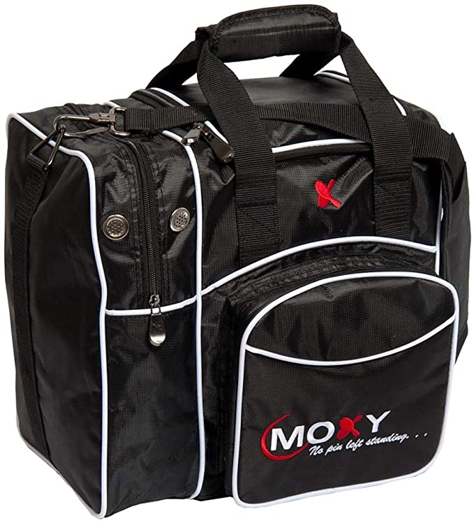 Moxy Candlepin Deluxe Tote Bowling Bag- Black