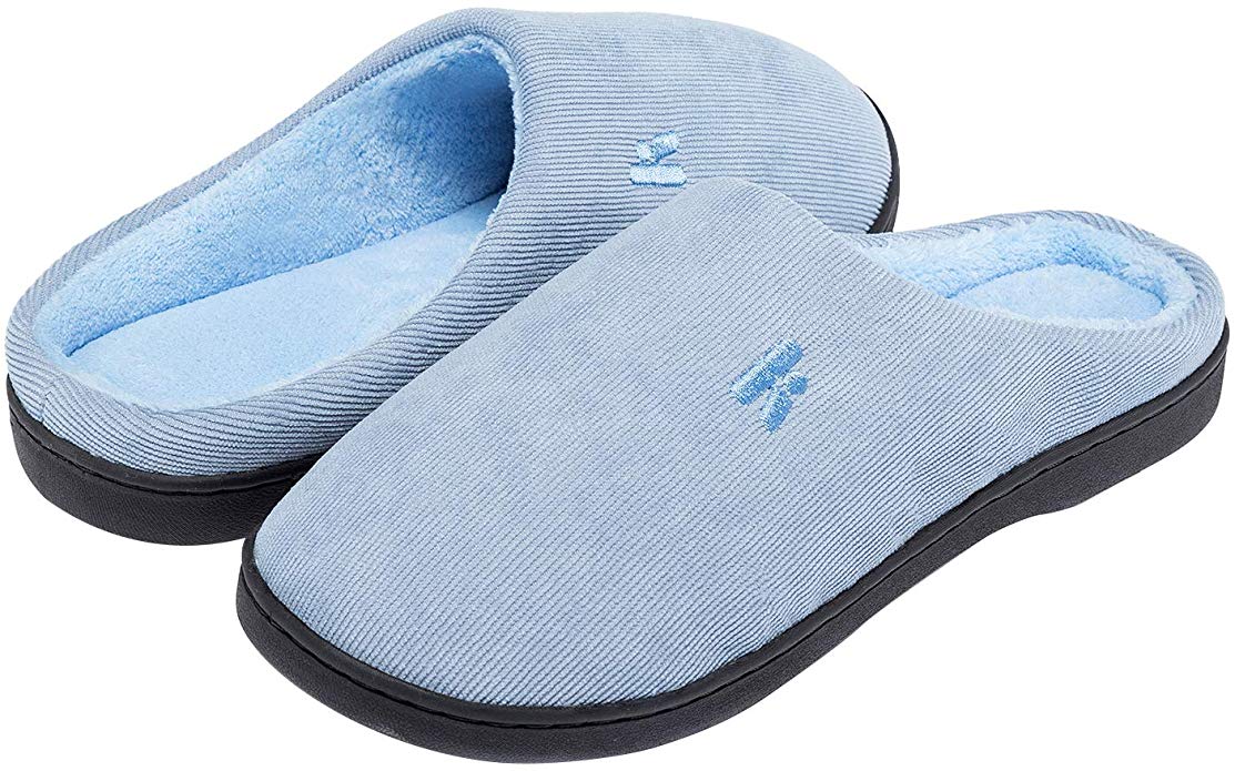 Yorgou Mens Womens Slippers Memory Foam Slippers Comfortable Warm Non Slip Home Slippers Indoor Outdoor