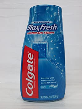 Colgate Cool Mnt Liq Bttl Size 4.6z Colgate Cool Mint Liquid Toothpaste