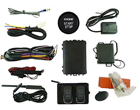 EasyGO (AM-UNIVERSAL-R) Universal Smart Key System with Remote Start,  Proximity Entry and Vehicle Security