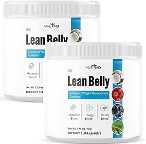 Lean Belly - Advanced Formula Maximum Strength, Advanced Weight Management Complex, Dietary Supplement and Superfood, 2.75oz/78g (2-Pack)