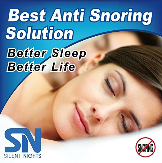 Silent Nights Anti Snore Mouth Guard - Stop Teeth Grinding - Superior Mouth Guard - BPA FREE - Satisfaction Guaranteed
