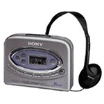 Sony WMFX477 Portable Cassette Player with Digital AM/FM Radio