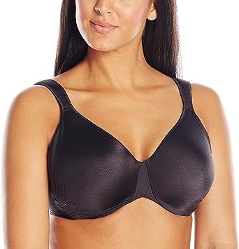 Bali Live It Up Underwire Bra, Seamless Shapewear Bra with Cushioned Straps, Full-Coverage T-Shirt Bra for Everyday Wear