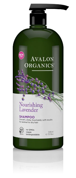 Avalon Organics Shampoo Nourishing Lavender 32 Fluid Ounce