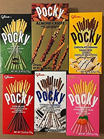 KC Commerce Pocky Collection Set of 6