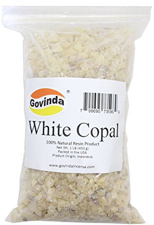 Govinda - White Copal Incense Resin 1 lb