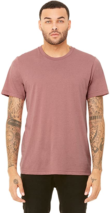 Bella   Canvas Unisex Crew Neck Triblend Short Sleeve Tee