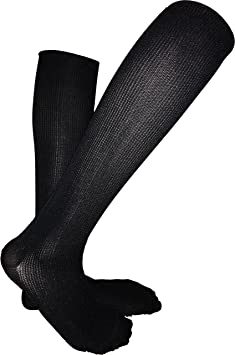 Lace Poet 5-10 mmHg Light Compression Socks (Black, S-M)