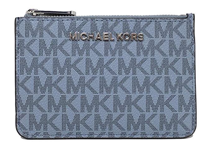 Michael Kors Jet Set Travel Small Top Zip Coin Pouch ID Card Case Wallet