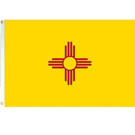 New Mexico 3x5 Polyester Flag